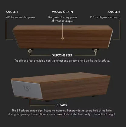 Jooomex™ Rolling Knife Sharpener Kit